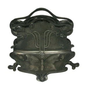 Porte courrier lettre wmf Art Nouveau papillon Jugendsil wmf letter holder - Photo 1/2