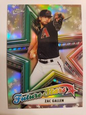 2021 Topps Zac Gallen Chrome Future Stars Insert Card #FS-18 AZ Diamondbacks 
