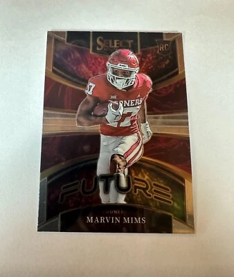 2023 Panini Select Draft Picks Future Insert Rookie Marvin Mims #FUT-20 Broncos - Image 1 of 2