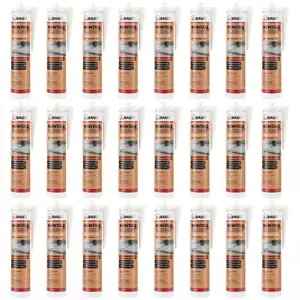 24x dubaust AMK24 Universal Montagekleber Holz Styropor 511g Kartusche Weiss - Bild 1 von 4