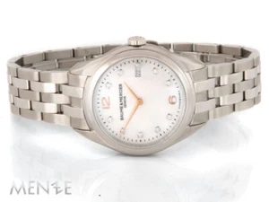 NEU - Baume & Mercier Clifton M0A10176 Edelstahl MOP Dia ø30mm B+P 2023 (14216) - Bild 1 von 10