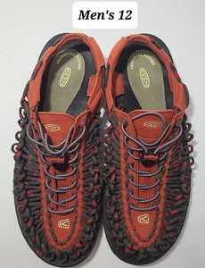 Keen Uneek Paracord Bungee Sport Sandalen Herren 12 rot/grau - Bild 1 von 6