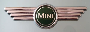 CLASSIC MINI COOPER, EMBLEM in CHROM, Oldtimer - Bild 1 von 2