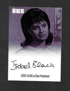 The Avengers Complete Collection 1 autograph card AVIB1 Isobel Black - Clare - Picture 1 of 2