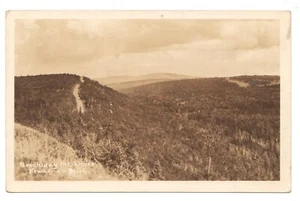 Postal de colección Brockway Mountain Drive Keweenaw Michigan Scenic Lake Superior RPPC - Imagen 1 de 2