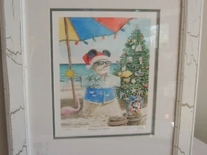 Disney David E. Doss Signed A MAGICAL SEASON framed Art Print #1/395 Mickey 2010 - Picture 1 of 15