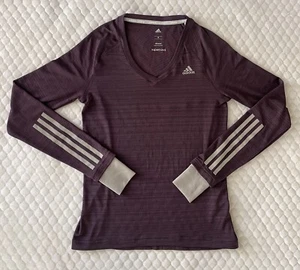 Adidas Running Long Sleeve Gym Top Training Sports Activewear Women's Size S - Picture 1 of 8