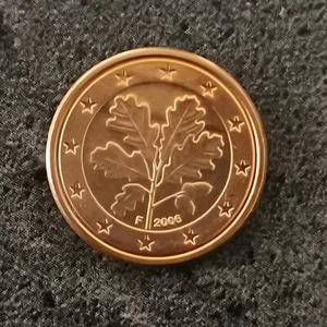 1 CENT EURO 2006 F STUTTGART DEUTSCHLAND / GERMANY - Bild 1 von 3