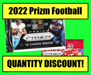 2022 Panini Prizm Football 🏈 Pick your cards!  #1 - #250 Quantity Discount