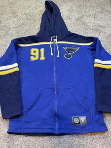 Sudadera con capucha mediana para hombre Fanatics NHL St Louis Blues Vladimir Tarasenko - Imagen 1 de 6