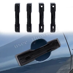 4PCS For Toyota Grand Highlander 2024 2025 Door Handle Cover Trim Gloss Black - Picture 1 of 8