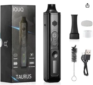 Anix TARURS schwarz kit Vape Vaporizer Kräuter Keramische Heizkammer LCD Display - Bild 1 von 1