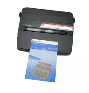 Sharp PA-3100E Portable Electronic Intelliwriter Typewriter with Manual - Tested - Picture 1 of 12