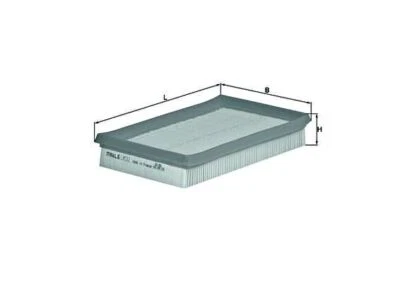 Filtro de aire MAHLE para furgoneta FIAT Cinquecento Panda Seicento 600 EFA276 Foto 1 de 2