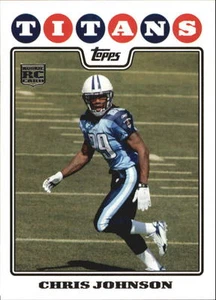 2010 Topps Rookie Reprint Chris Johnson Titans - Picture 1 of 1