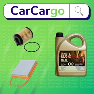Service Kit for Peugeot Partner 1.6 HDi 90 Diesel 2005-2015 Oil Air + Triple QX - Picture 1 of 8