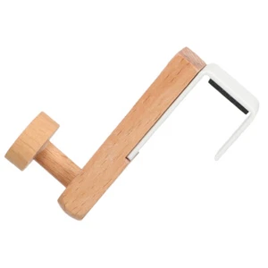 Metal Solid Wood Cabinets over The Door Towel Hooks Clothes Hanger - Picture 1 of 12