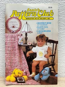 Vtg 1987 Annie's Pattern Club Crochet Craft Book # 46 With Patterns - Picture 1 of 8