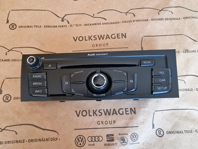 ORIG. AUDI A4 A5 Q5 Auto Radio Concert Bedienteil Bedienfeld Bedienung 8T1057186 - Bild 1 von 4