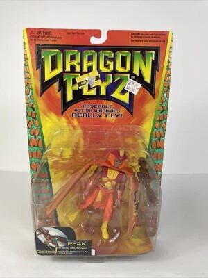 Figura de colección Dragon Flyz pico con energía de explosión solar galoob volador sellada años 90 Foto 1 de 4