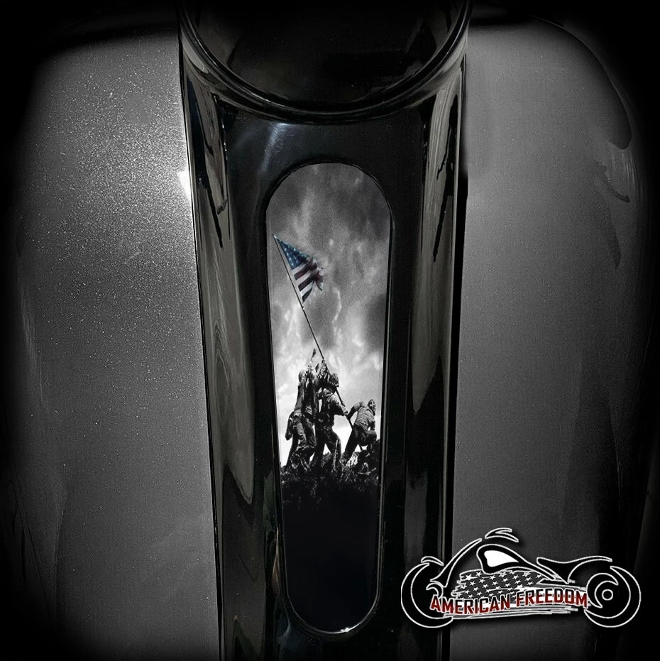 INSERTO DE TABLERO HARLEY DAVIDSON 8 PULGADAS STREET GLIDE & ROAD GLIDE - IWO JIMA Foto 1 de 1