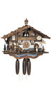 Cuckoo Clock Bavarian house with moving beer drinkers and m.. SC 8TMT 3413/9 NEW