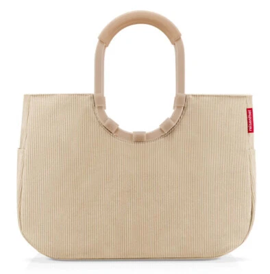 reisenthel loopshopper L Tasche Einkaufstasche frame cord sand OR6053 - Bild 1 von 3