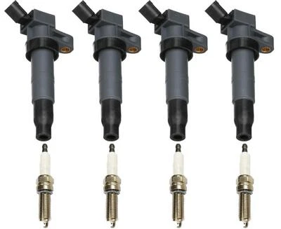 Direct Ignition Coils & Spark Plugs For Hyundai Santa Fe Sport 2.4L 2013-2015 - Image 1 of 4