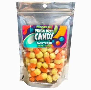 Freeze Dried Candy Corn Halloween Crunchy Treats, 5 oz - Picture 1 of 7