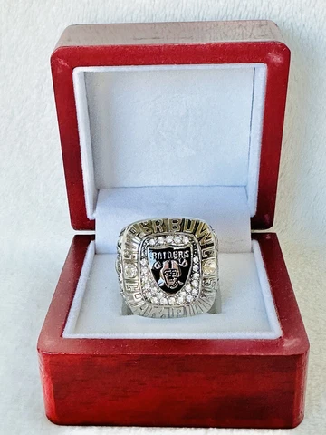 2014 Oakland Raiders  AFC Championship Ring W Box, US SHIP Cover