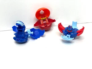 LOTE DE 3 BOLAS MCDONALDS HAPPY FOOD TOY SEGA 2009 BAKUGAN BATTLE BRAWLERS - Imagen 1 de 6