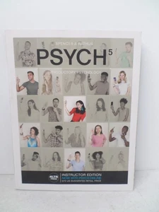 PSYCH 5 Introductory to Psychology by Spencer A Rathus Instructor's Edition - Imagen 1 de 8
