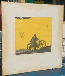 MIECZYSLAW WEYMAN ACQUAFORTE 1970 FIRMATA NUMERATA RARA PUBBLICATA POLONIA - Imagen 1 de 9