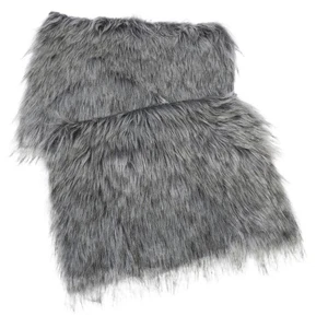  2 Pezzi Halloween Vichingo Pelliccia Ecopelliccia Scaldamuscoli Accessori Cosplay per Uomo Donna - - Foto 1 di 9