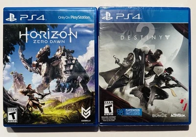 HORIZON ZERO DOWN & DESTINY 2 (PlayStation 4 PS4) Great Games! - Image 1 of 2