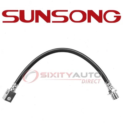 Sunsong Rear Center Brake Hydraulic Hose for 1985-2002 Chevrolet Astro - ri Foto 1 de 4