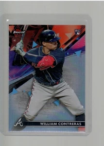 WILLIAM CONTRERAS REFRACTOR 2021 TOPPS FINEST BASEBALL - Picture 1 of 2