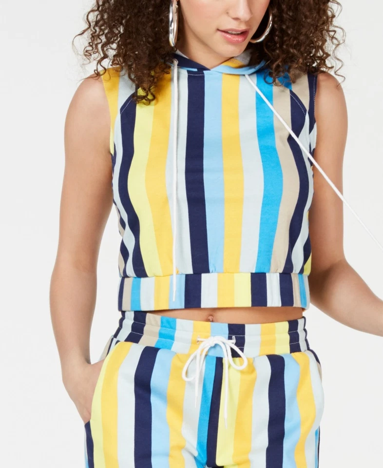 Материал девочки Juniors укороченный толстовка с капюшоном размер XS - Изображение 1 из 1