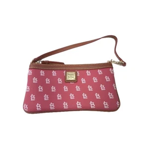 Bolso Cartera Dooney & Bourke Cardenales de San Luis Béisbol STL Muñequera Mini Cartera - Imagen 1 de 12