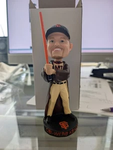 San Francisco Giants 2025 Logan Obi Webb Kenobi SGA Bobblehead 05/03 Star Wars - Picture 1 of 3