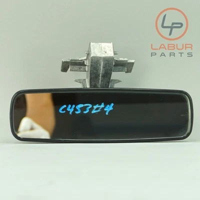 C453 W453 16-19 Smart Fortwo Interior Rear View Mirror Black K1022 - Image 1 of 4