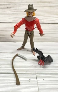 Batman animated series 1993 SCARECROW 100% Complete Sickle crow DC Kenner - D5 - Picture 1 of 8