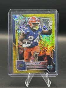 2025 Bowman U Chrome Ja'Kobi Jackson #163 Yellow Mini-Diamond Refractor /350 - Bild 1 von 2