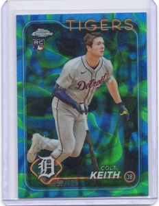 Serie Aggiornamento Cromo Topps 2024 - Lampada Lava Colt Keith #USC8 Blu e Verde /125 - Foto 1 di 2