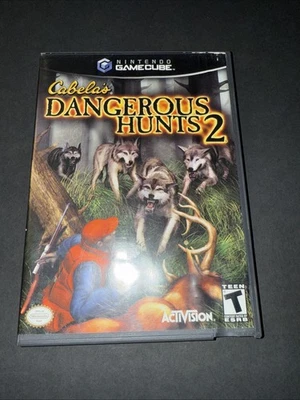 Cabela's Dangerous Hunts 2 Black Label GameCube Complete CIB TESTED - Image 1 of 4