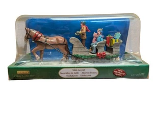Lemax Sleigh Ride Model 13912 2011 Carole Towne Center Collection nuevo - Imagen 1 de 10