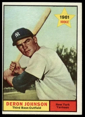 1961 Topps #68 Deron Johnson - Image 1 of 2