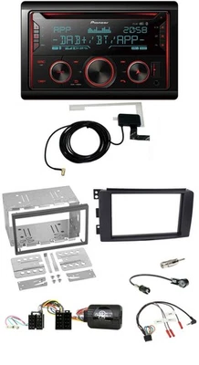 Pioneer 2DIN Lenkrad DAB USB CD Bluetooth Autoradio für Smart ForFour 2004-2006 - Bild 1 von 4