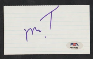 MR. T Signed 3 x 5 Index Card Autograph PSA/DNA Certified Authentic ROCKY A-Team - Picture 1 of 1