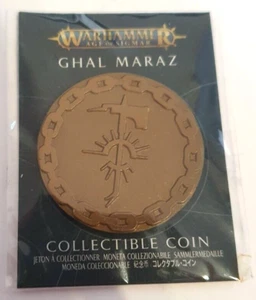 Warhammer Age of Sigmar Sammlermünze Stormcast Ghal Maraz Icon Neu Sealed - Bild 1 von 1